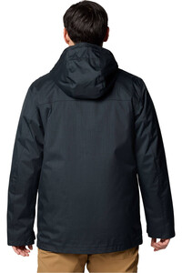 Columbia chaqueta impermeable insulada hombre Horizons Pine II Interchange Jacket vista trasera