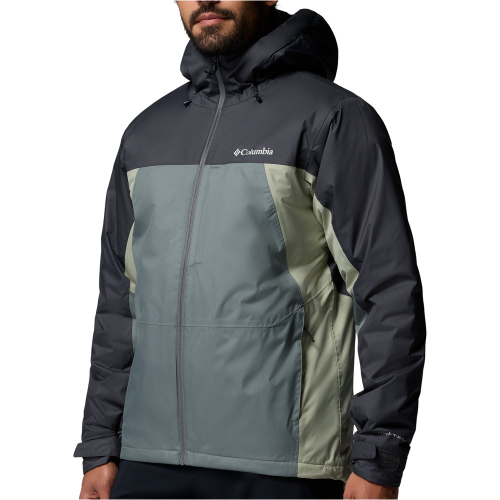 Columbia chaqueta impermeable insulada hombre Inner Limits Insulated Jacket vista detalle