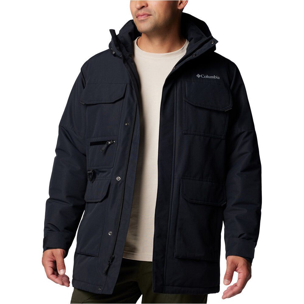 Columbia chaqueta impermeable insulada hombre Landroamer II Parka vista detalle