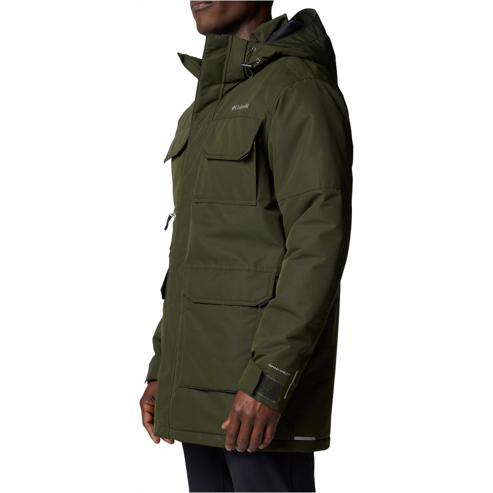 Columbia chaqueta impermeable insulada hombre Landroamer II Parka vista detalle