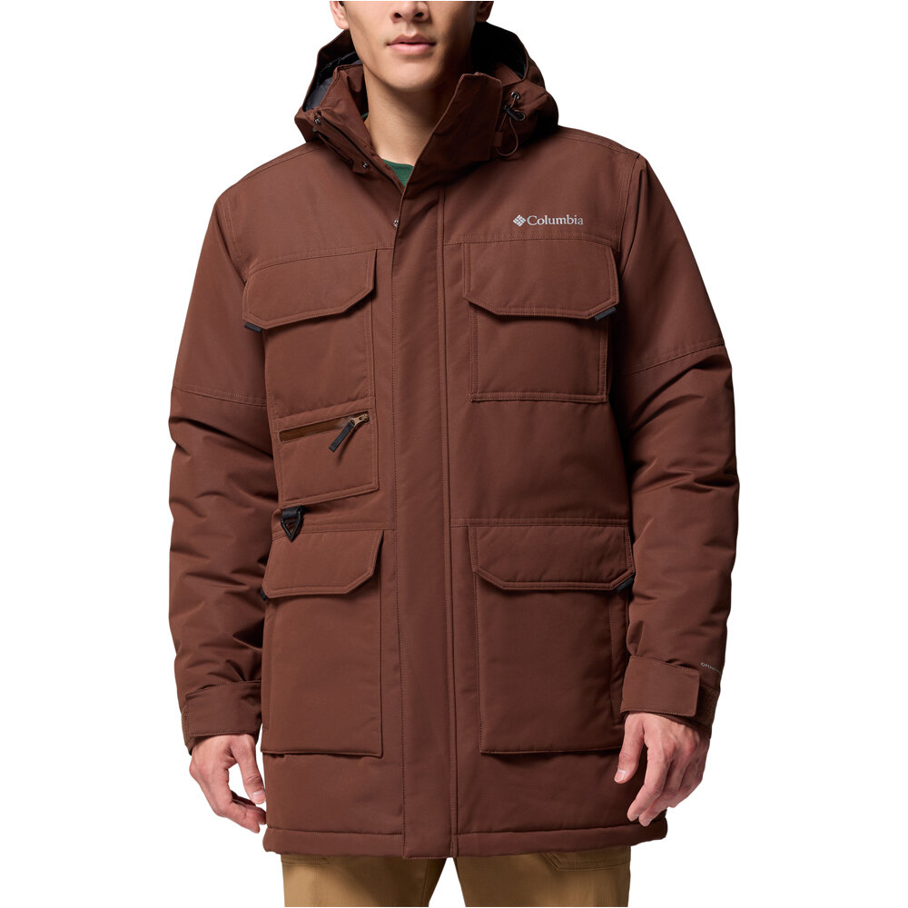 Columbia chaqueta impermeable insulada hombre Landroamer II Parka vista frontal