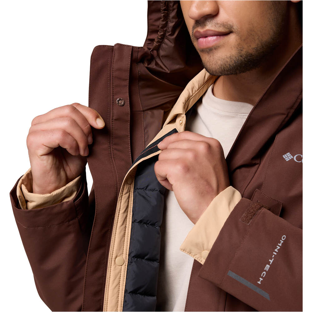 Columbia chaqueta impermeable insulada hombre Landroamer Shirt Jacket Interchange 04