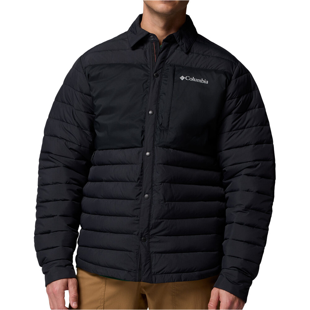 Columbia chaqueta impermeable insulada hombre Landroamer Shirt Jacket Interchange 05