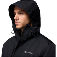 Columbia chaqueta impermeable insulada hombre Landroamer Shirt Jacket Interchange vista detalle