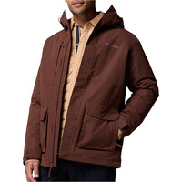 Columbia chaqueta impermeable insulada hombre Landroamer Shirt Jacket Interchange vista detalle