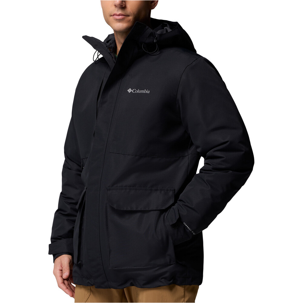 Columbia chaqueta impermeable insulada hombre Landroamer Shirt Jacket Interchange vista frontal