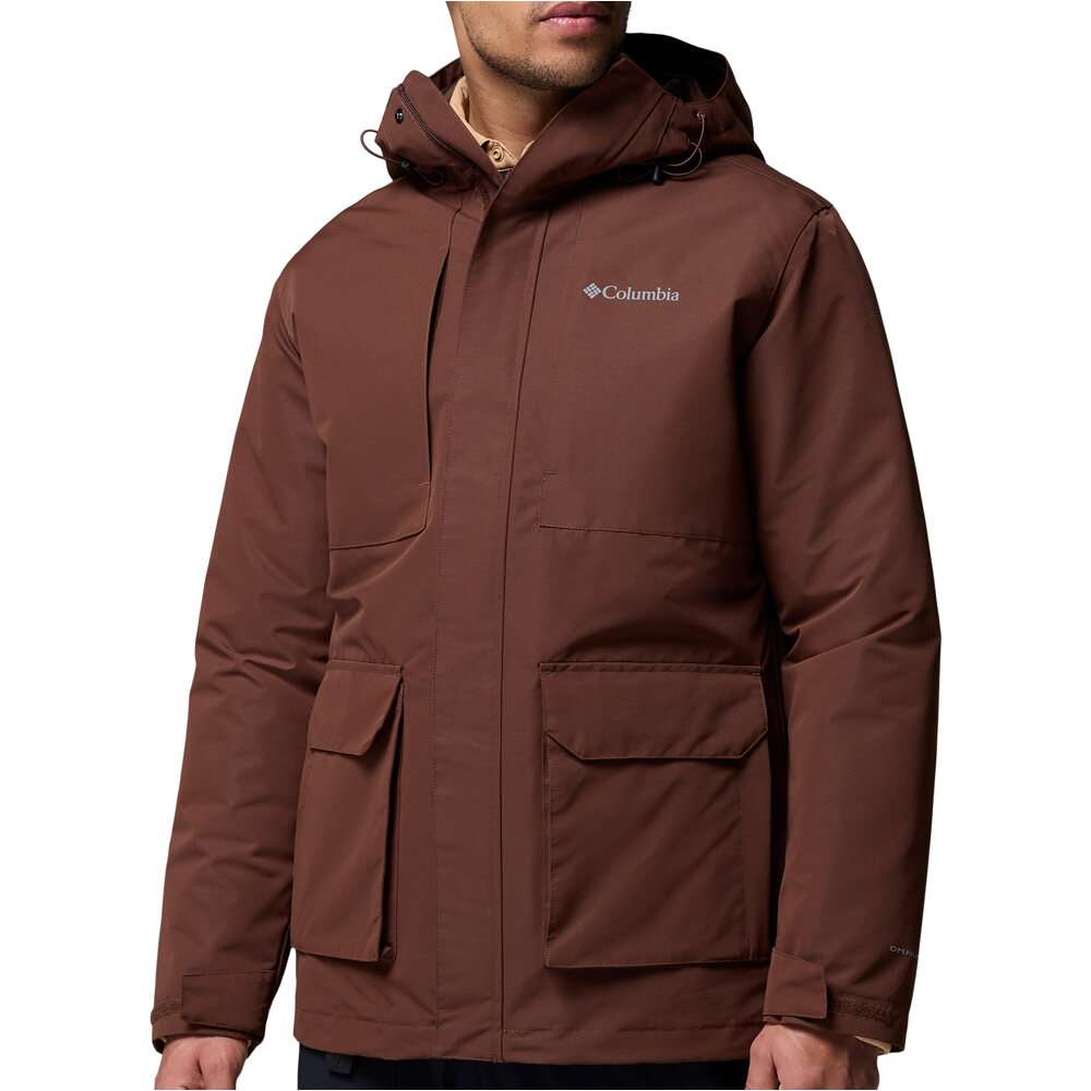 Columbia chaqueta impermeable insulada hombre Landroamer Shirt Jacket Interchange vista frontal