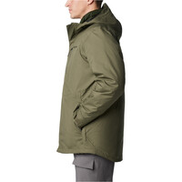 Columbia chaqueta impermeable insulada hombre Oak Harbor Interchange Jacket vista detalle