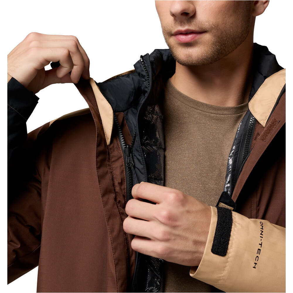 Columbia chaqueta impermeable insulada hombre Point Park Interchange Jacket 05