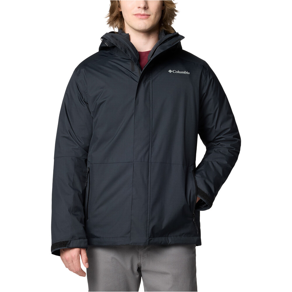 Columbia chaqueta impermeable insulada hombre Point Park Interchange Jacket vista frontal
