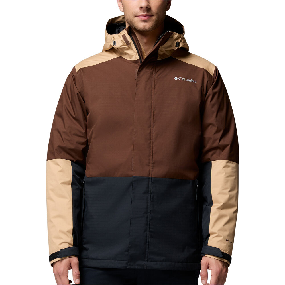 Columbia chaqueta impermeable insulada hombre Point Park Interchange Jacket vista frontal