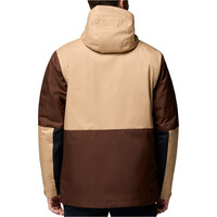 Columbia chaqueta impermeable insulada hombre Point Park Interchange Jacket vista trasera