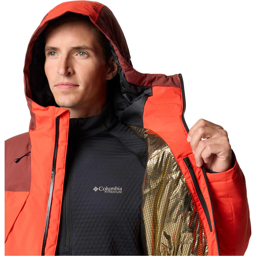 Columbia chaqueta impermeable insulada hombre PowBound Jacket 07