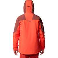 Columbia chaqueta impermeable insulada hombre PowBound Jacket vista trasera
