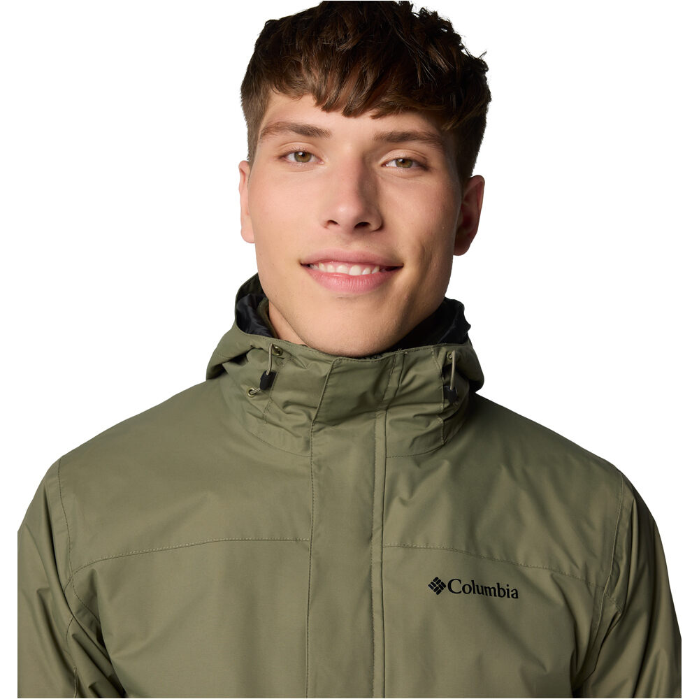 Columbia chaqueta impermeable insulada hombre Tunnel Falls II Interchange Jacket 07