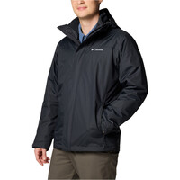 Columbia chaqueta impermeable insulada hombre Tunnel Falls II Interchange Jacket vista detalle