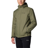 Columbia chaqueta impermeable insulada hombre Tunnel Falls II Interchange Jacket vista detalle