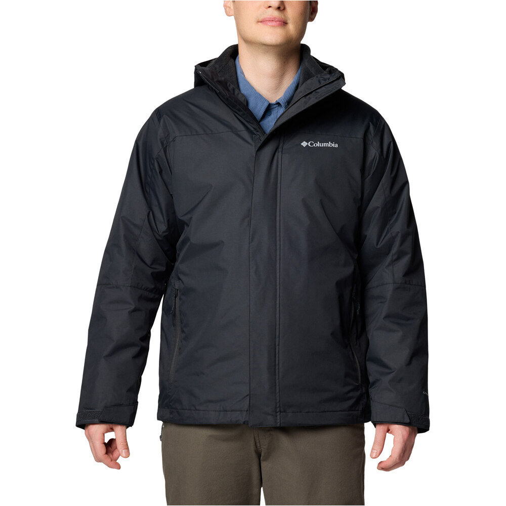 Columbia chaqueta impermeable insulada hombre Tunnel Falls II Interchange Jacket vista frontal