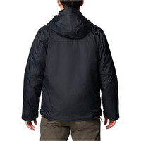 Columbia chaqueta impermeable insulada hombre Tunnel Falls II Interchange Jacket vista trasera