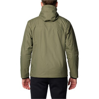 Columbia chaqueta impermeable insulada hombre Tunnel Falls II Interchange Jacket vista trasera