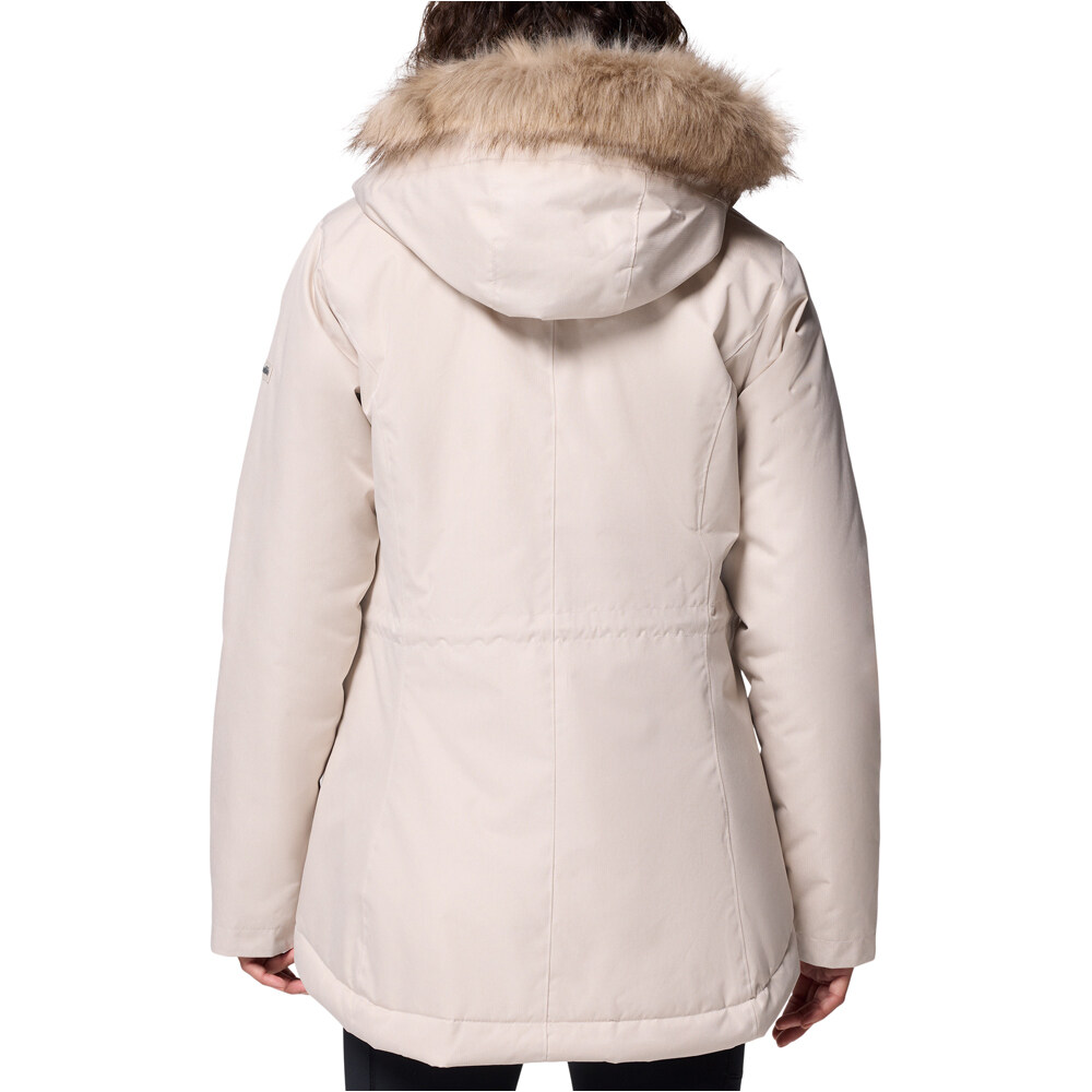 Columbia chaqueta impermeable insulada mujer _3_Suttle Mountain  III Insulated Jacket vista trasera