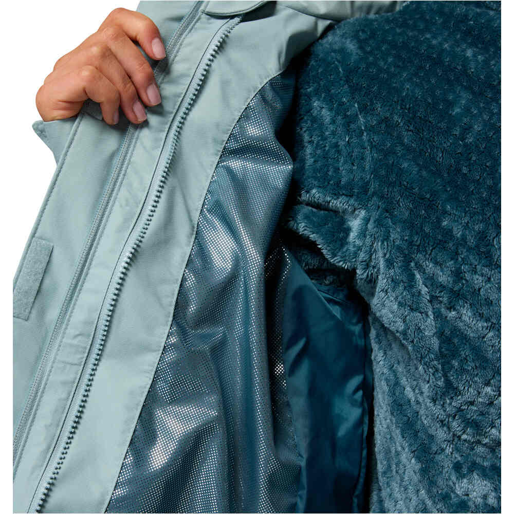 Columbia chaqueta impermeable insulada mujer Bugaboo III Fleece Interchange Jacket 04