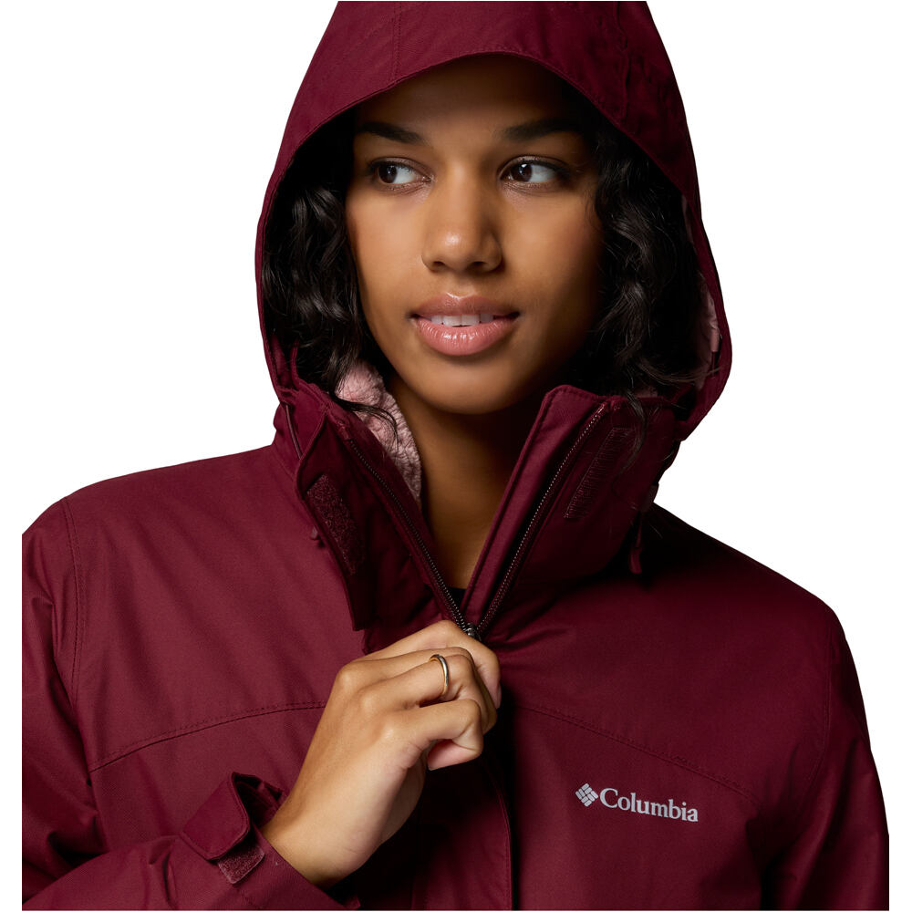 Columbia chaqueta impermeable insulada mujer Bugaboo III Fleece Interchange Jacket 05