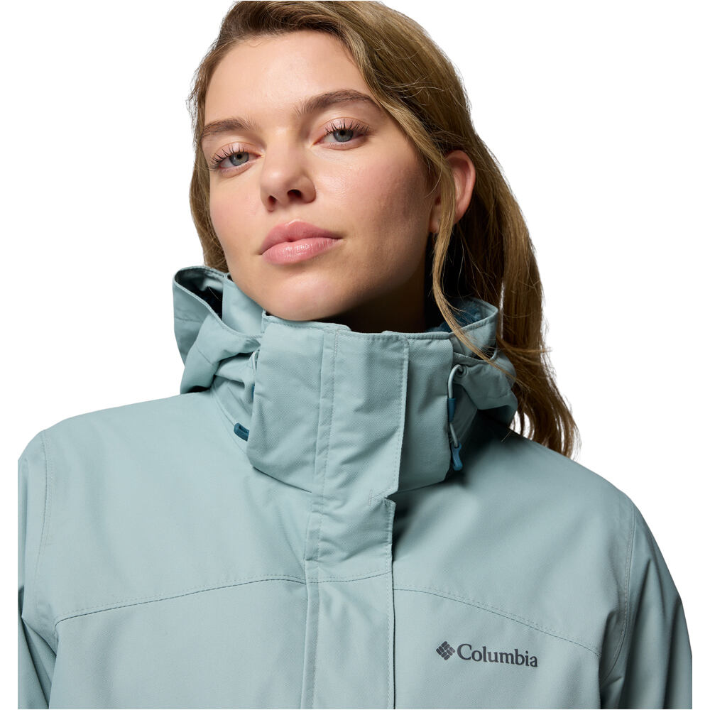 Columbia chaqueta impermeable insulada mujer Bugaboo III Fleece Interchange Jacket vista detalle