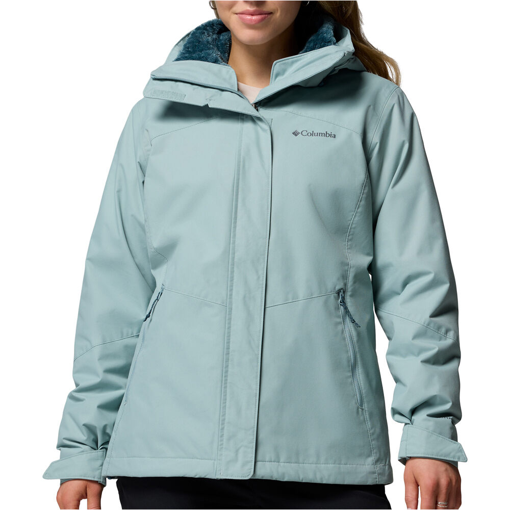 Columbia chaqueta impermeable insulada mujer Bugaboo III Fleece Interchange Jacket vista frontal