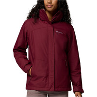 Columbia chaqueta impermeable insulada mujer Bugaboo III Fleece Interchange Jacket vista frontal