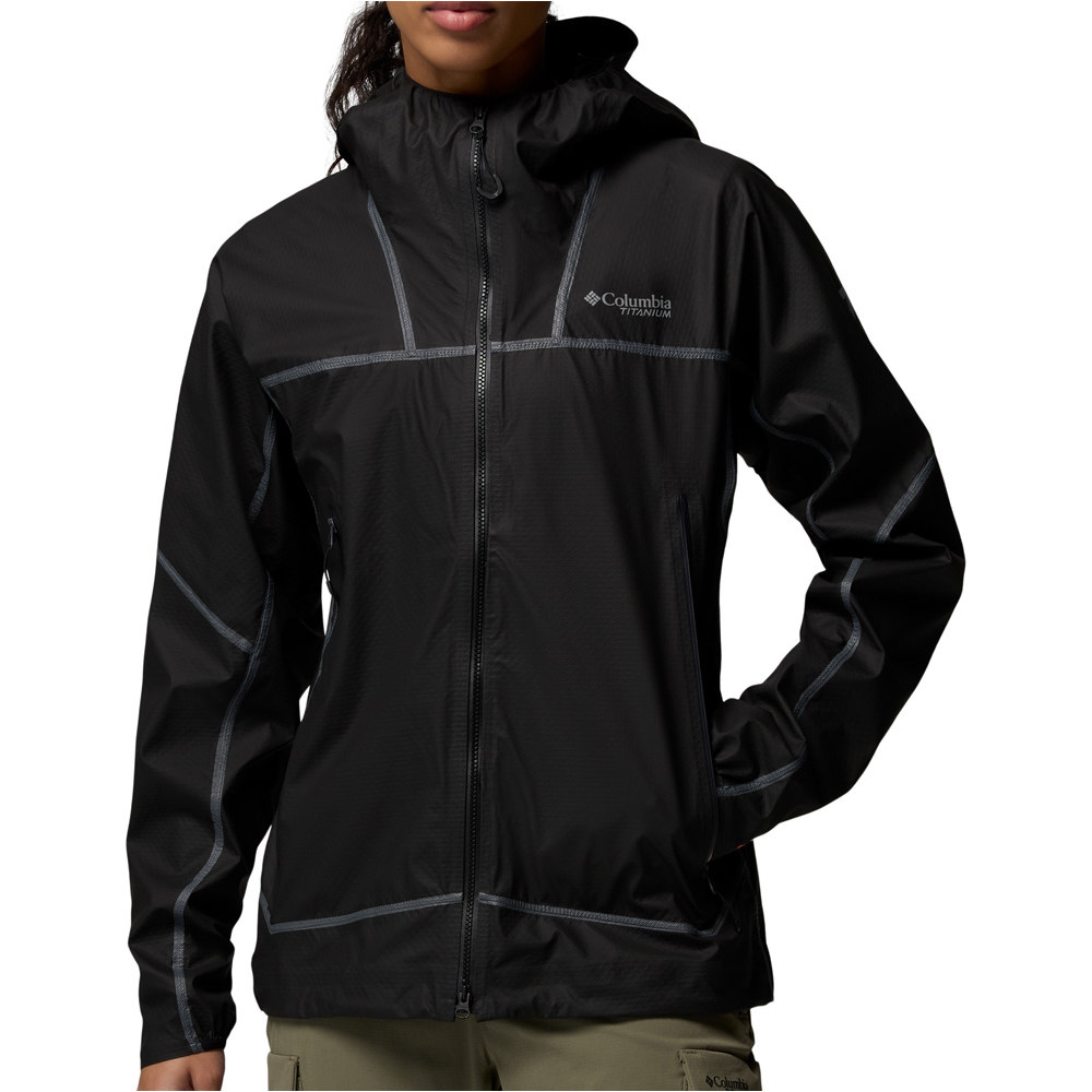 Columbia chaqueta impermeable insulada mujer Cassiar Pro ODX Shell vista frontal