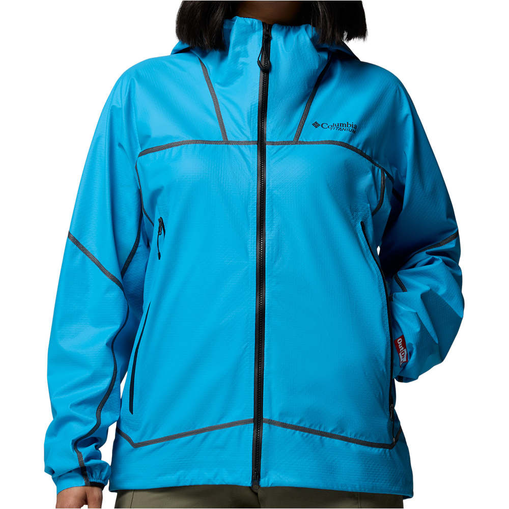 Columbia chaqueta impermeable insulada mujer Cassiar Pro ODX Shell vista frontal