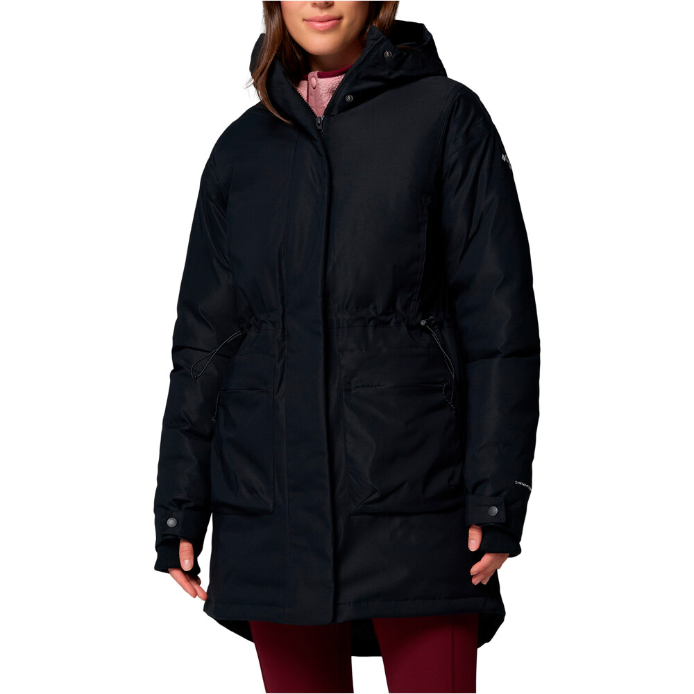 Columbia chaqueta impermeable insulada mujer Harmony Falls  Parka vista frontal
