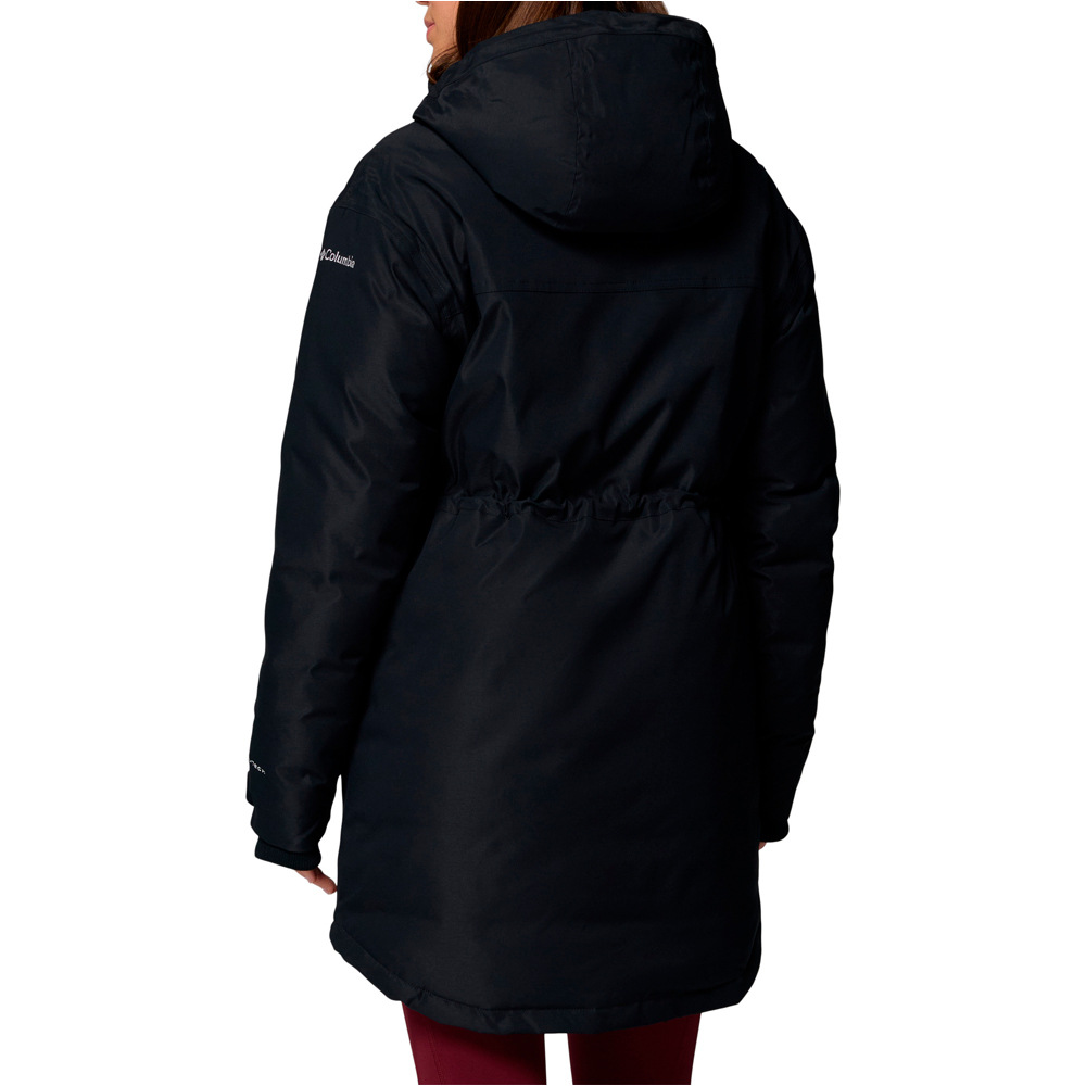 Columbia chaqueta impermeable insulada mujer Harmony Falls  Parka vista trasera