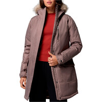 Columbia chaqueta impermeable insulada mujer Suttle Mountain Long Insulated Jacket 03