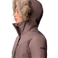 Columbia chaqueta impermeable insulada mujer Suttle Mountain Long Insulated Jacket 06