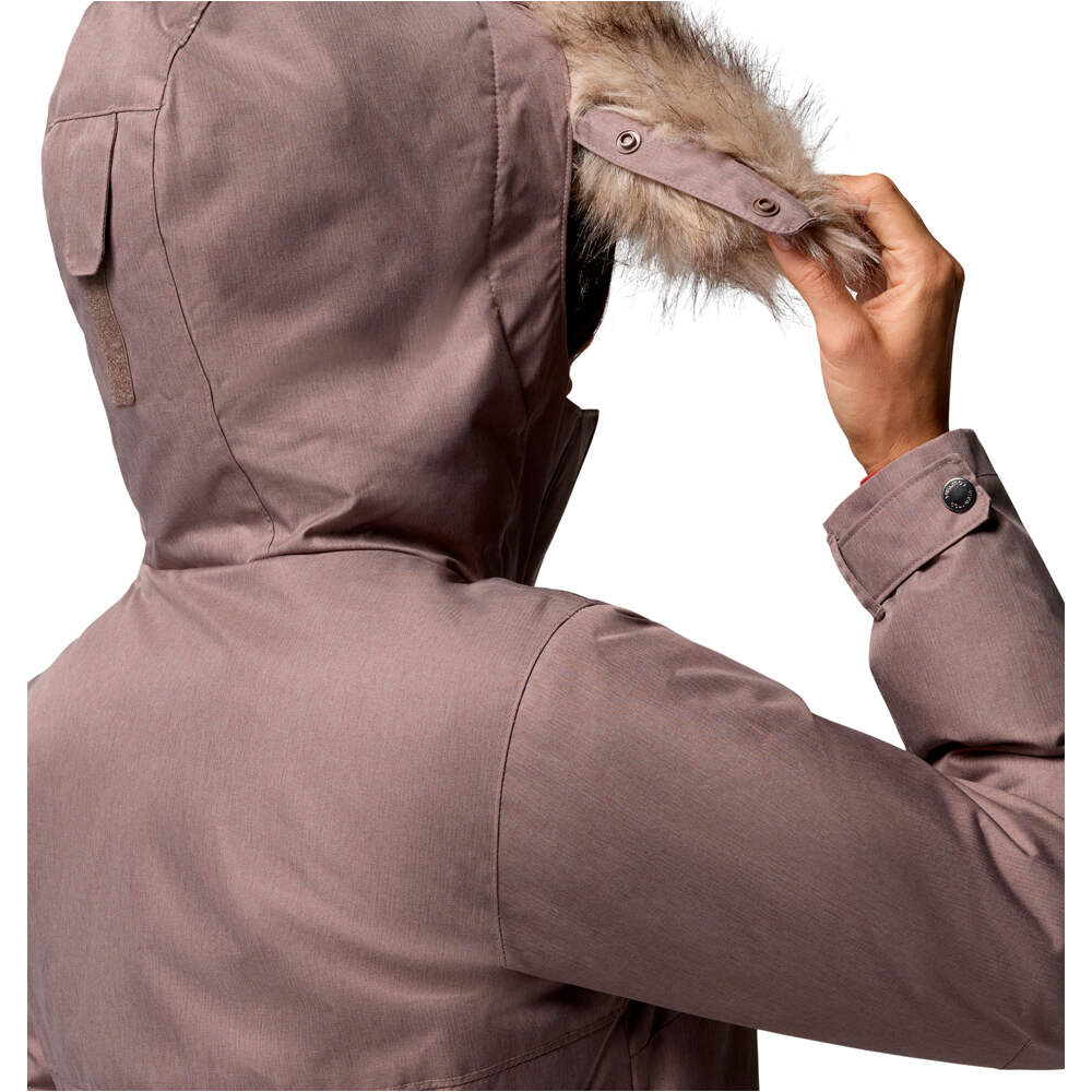 Columbia chaqueta impermeable insulada mujer Suttle Mountain Long Insulated Jacket 07