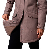 Columbia chaqueta impermeable insulada mujer Suttle Mountain Long Insulated Jacket 09