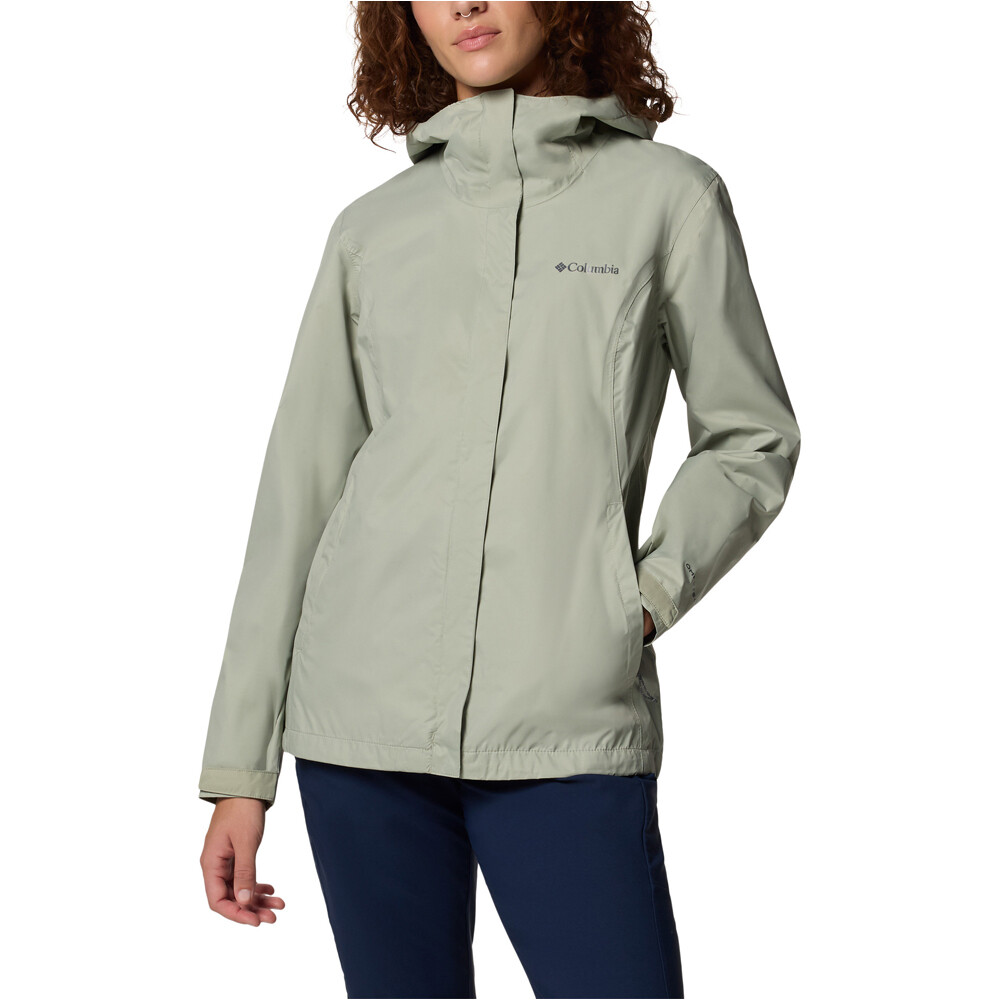Columbia chaqueta impermeable mujer _3_Arcadia  II Jacket vista frontal