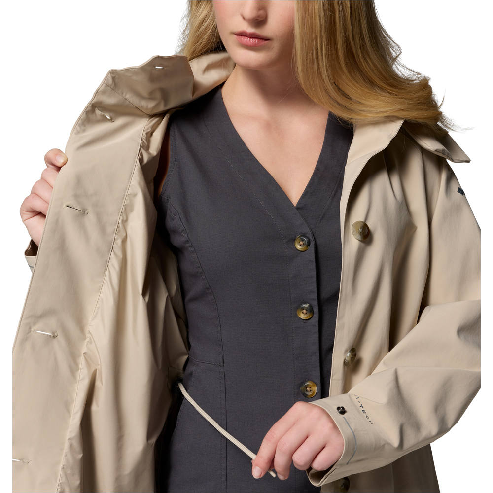 Columbia chaqueta impermeable mujer AmazeTrench Rain Jacket 06