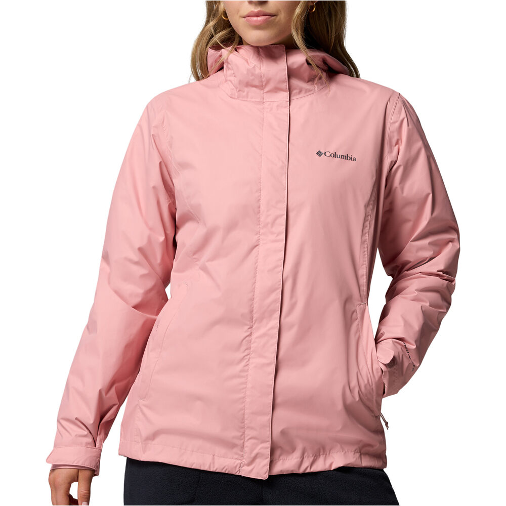 Columbia chaqueta impermeable mujer Arcadia II Jacket vista frontal