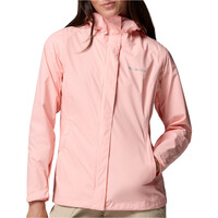 Columbia chaqueta impermeable mujer Arcadia II Jacket vista frontal