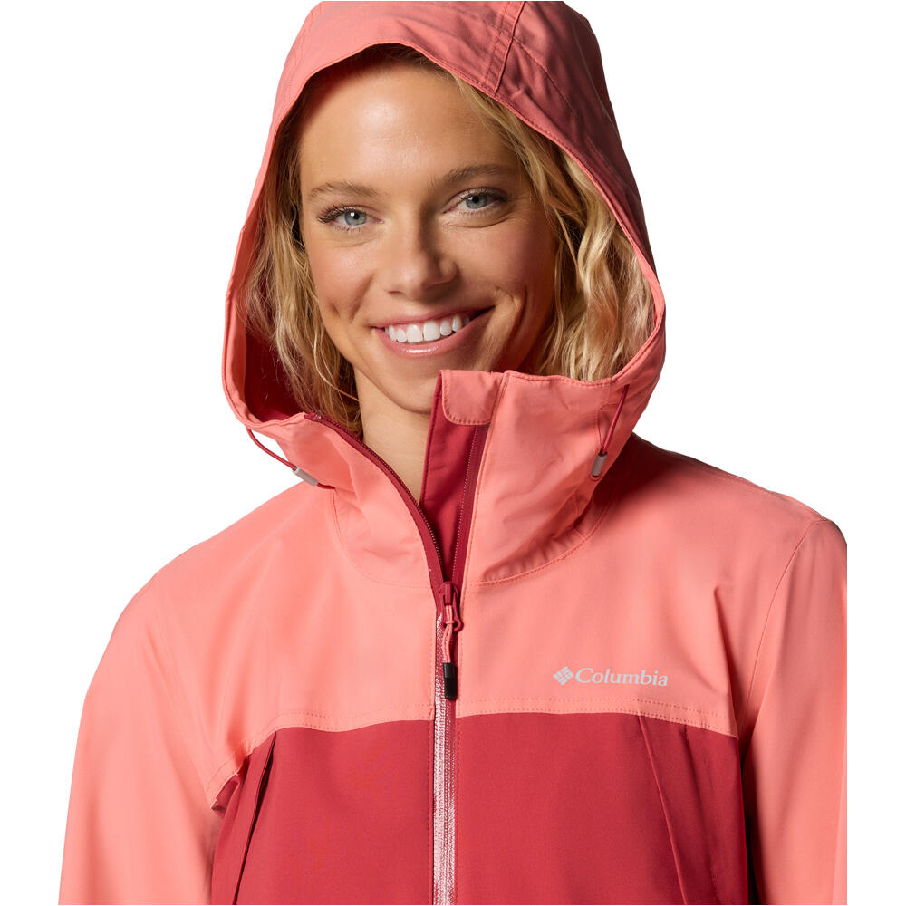 Columbia chaqueta impermeable mujer Boulder Falls Jacket 04