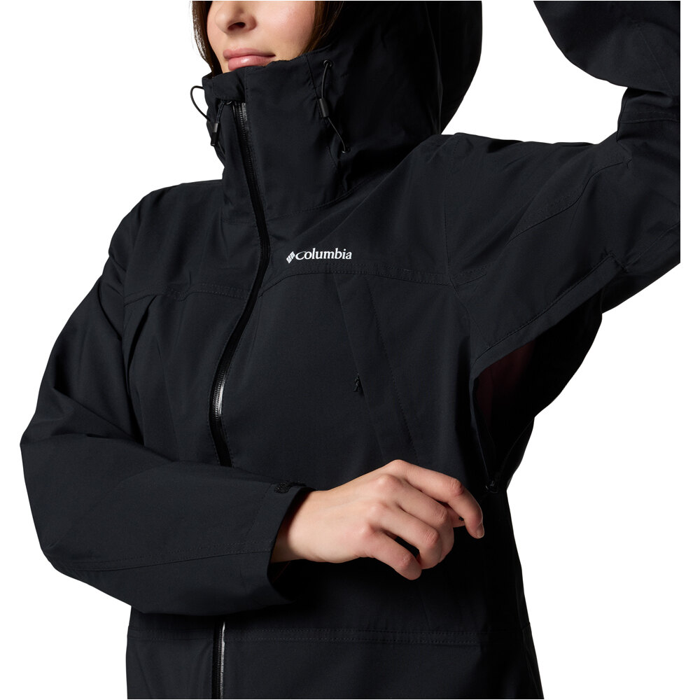 Columbia chaqueta impermeable mujer Boulder Falls Jacket 05