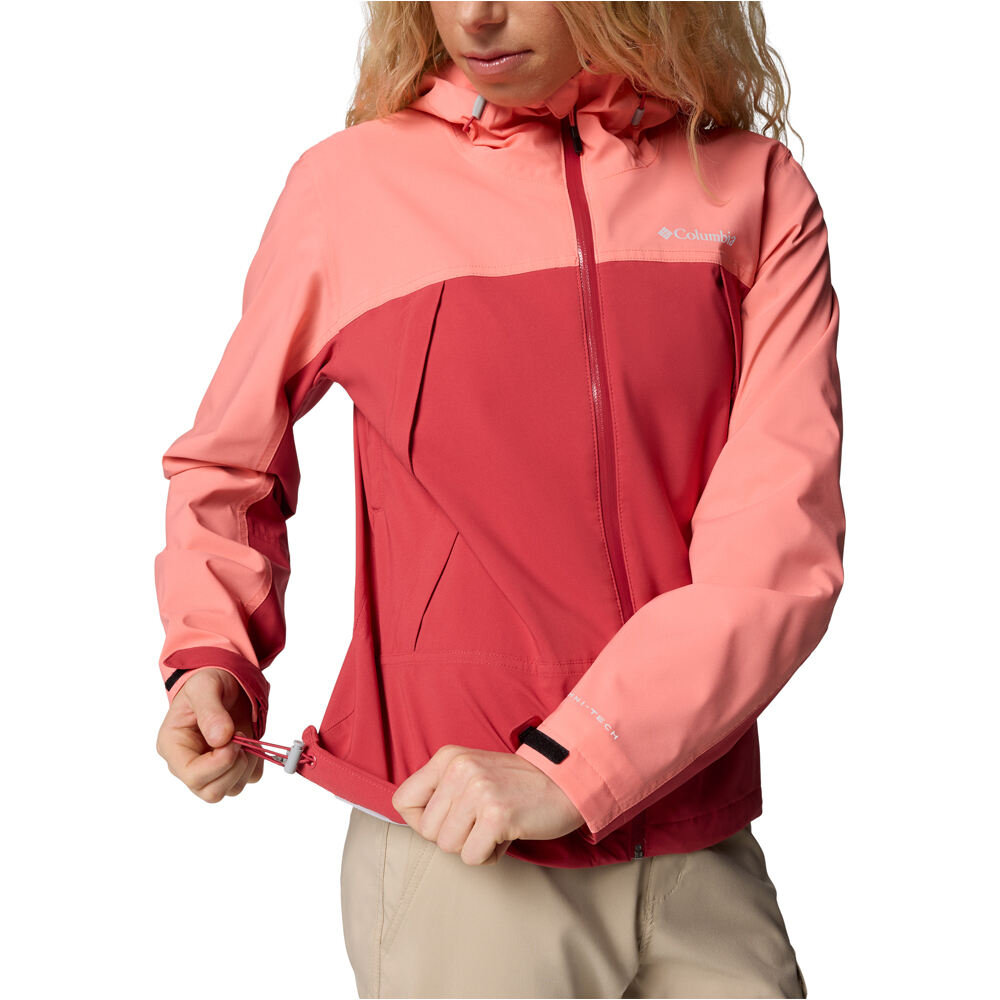 Columbia chaqueta impermeable mujer Boulder Falls Jacket 05