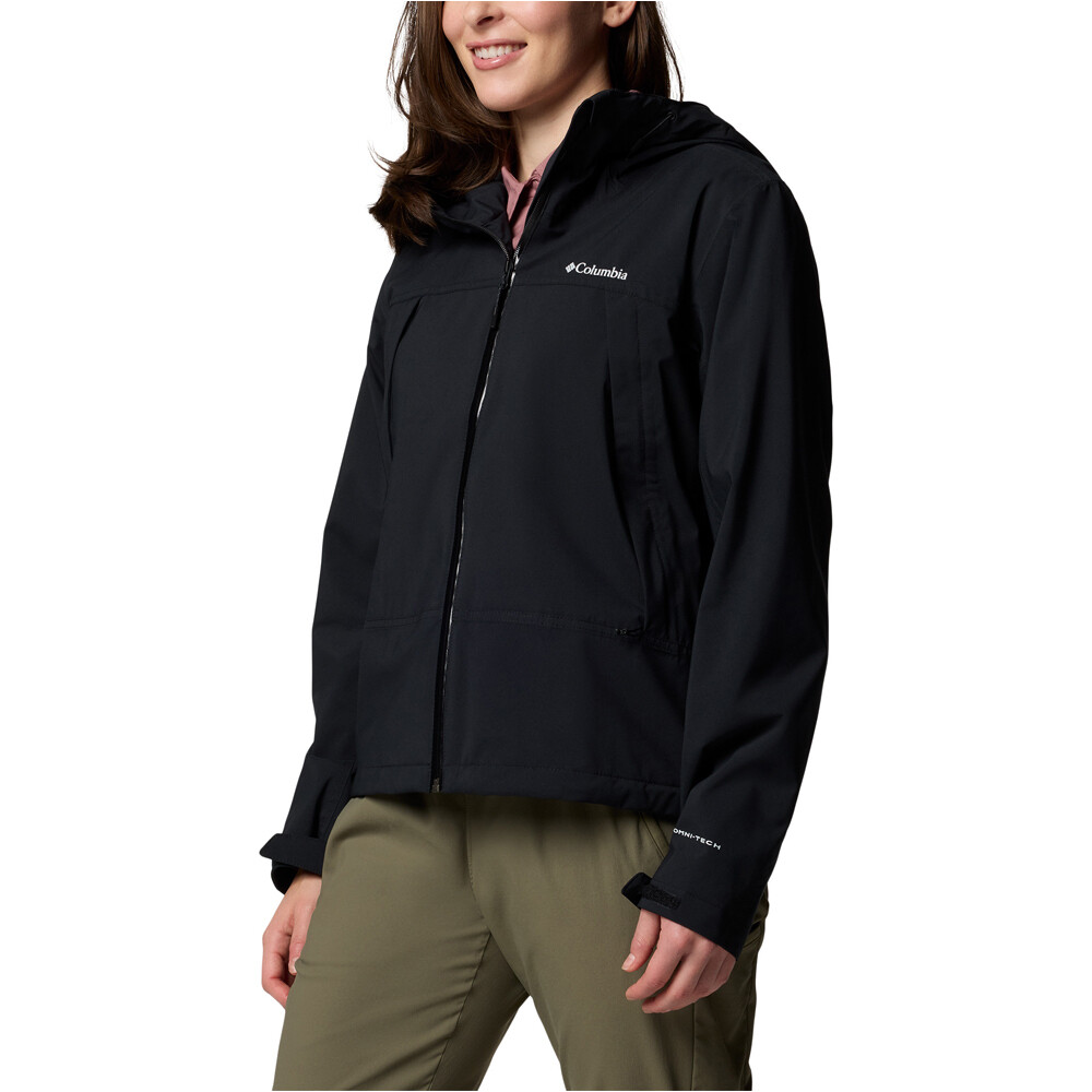 Columbia chaqueta impermeable mujer Boulder Falls Jacket vista detalle