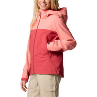 Columbia chaqueta impermeable mujer Boulder Falls Jacket vista detalle