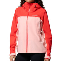 Columbia chaqueta impermeable mujer Boulder Falls Jacket vista detalle