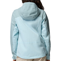 Columbia chaqueta impermeable mujer Boulder Falls Jacket vista trasera