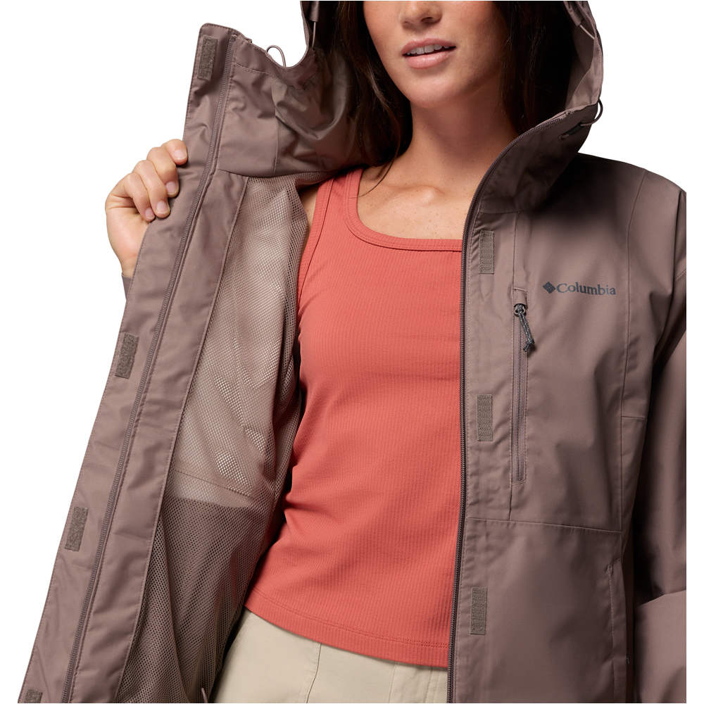 Columbia chaqueta impermeable mujer Hikebound II Jacket 04